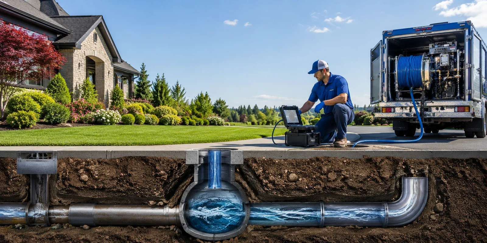 Drainage restoration information for Lansing, IA